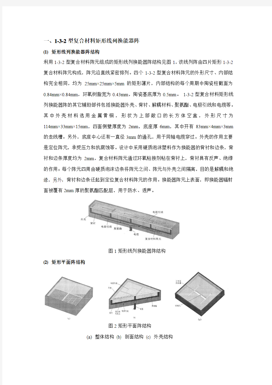 水声换能器