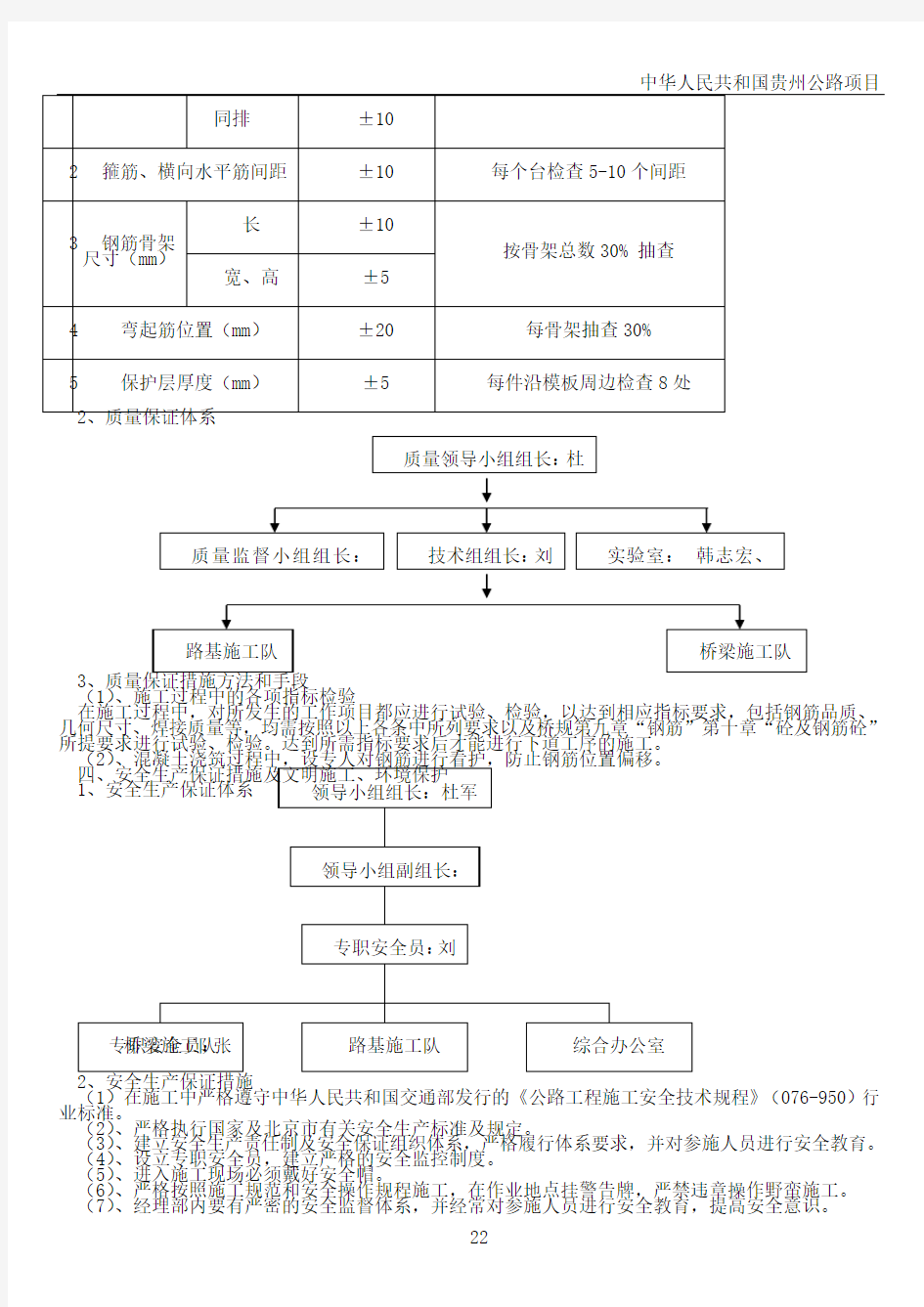 盖梁钢筋施工方案