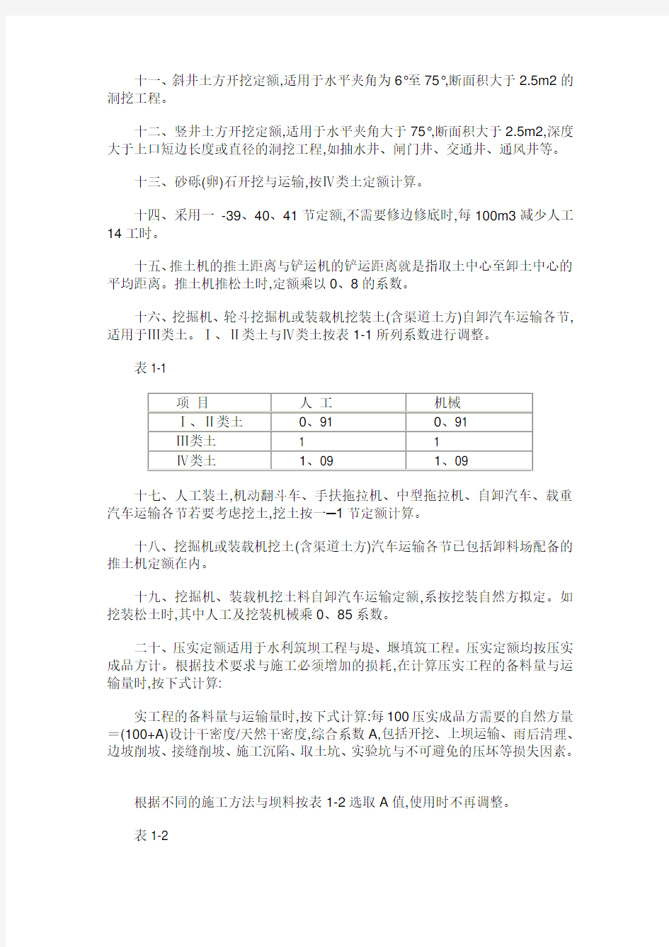 2002水利建筑工程预算定额