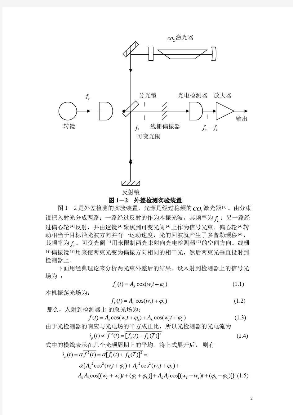 光外差探测技术及其应用