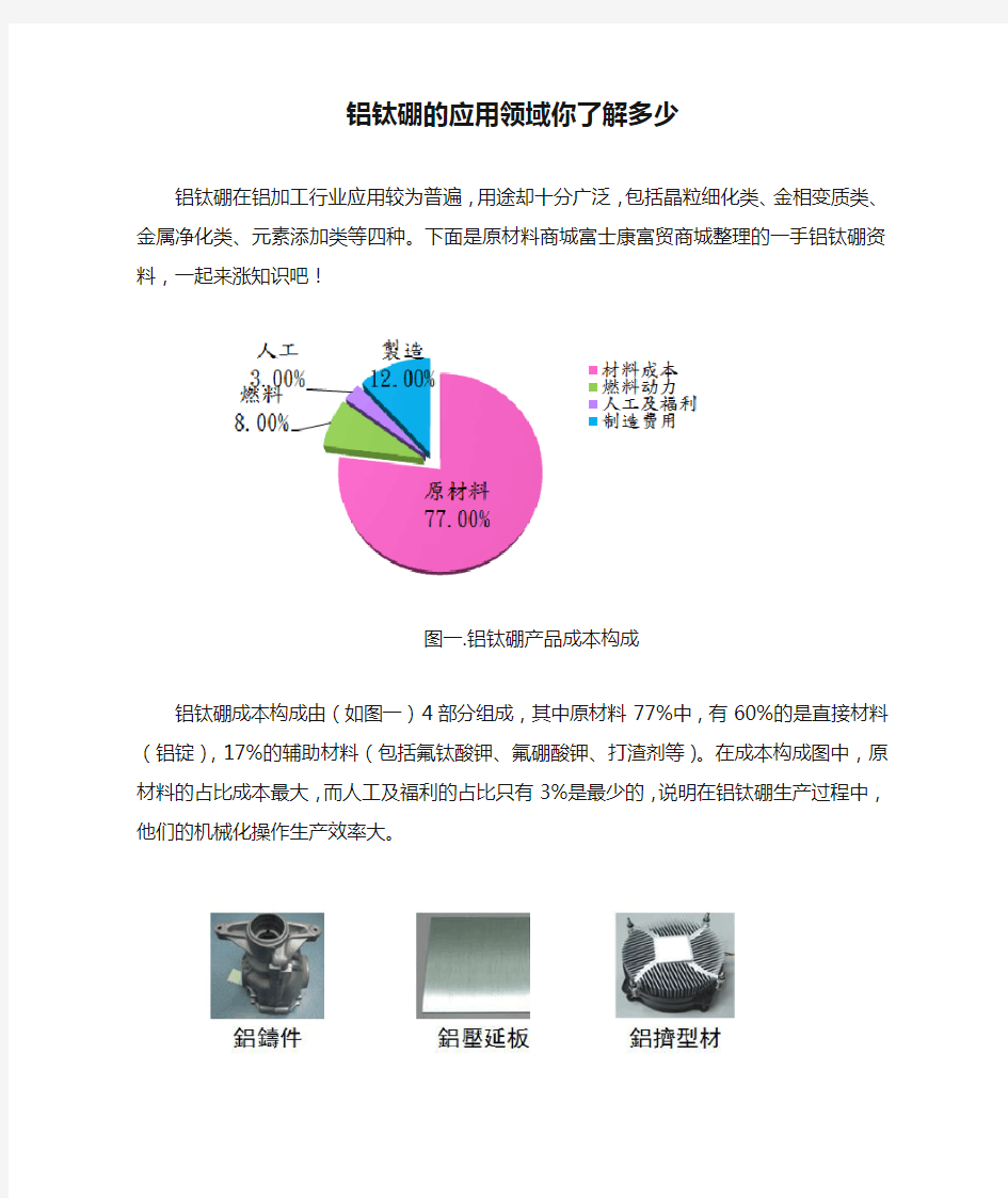 铝钛硼的应用领域你了解多少