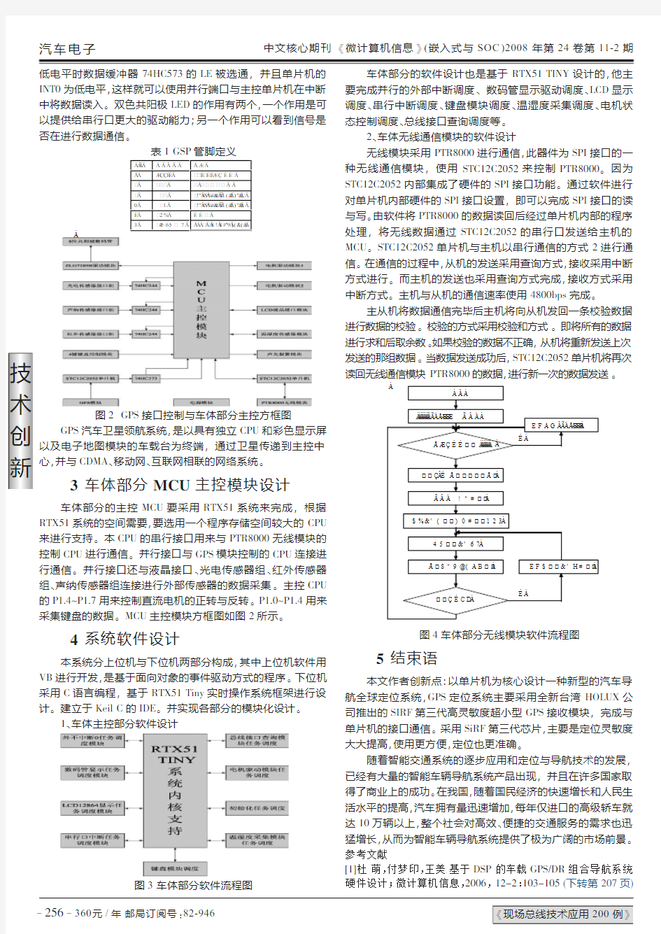 基于GPS的汽车导航系统的设计与实现