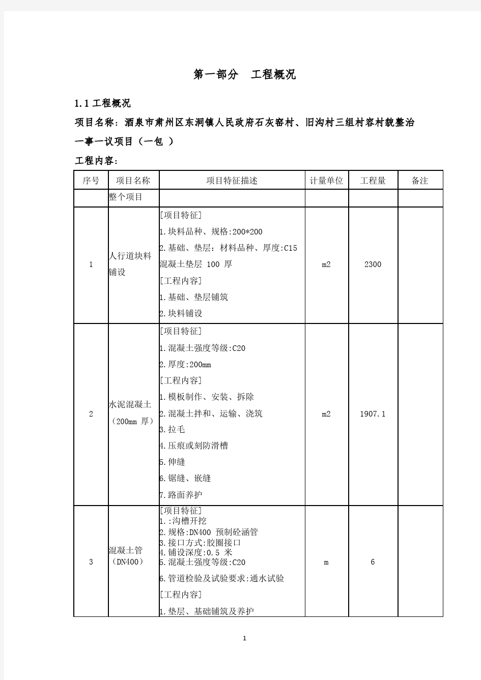 施工组织设计简单模板