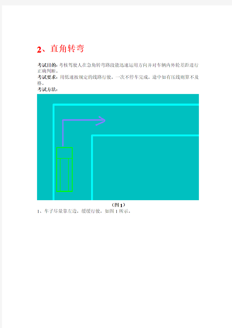 C1驾照考试科目二五项必考详解+技巧+图解