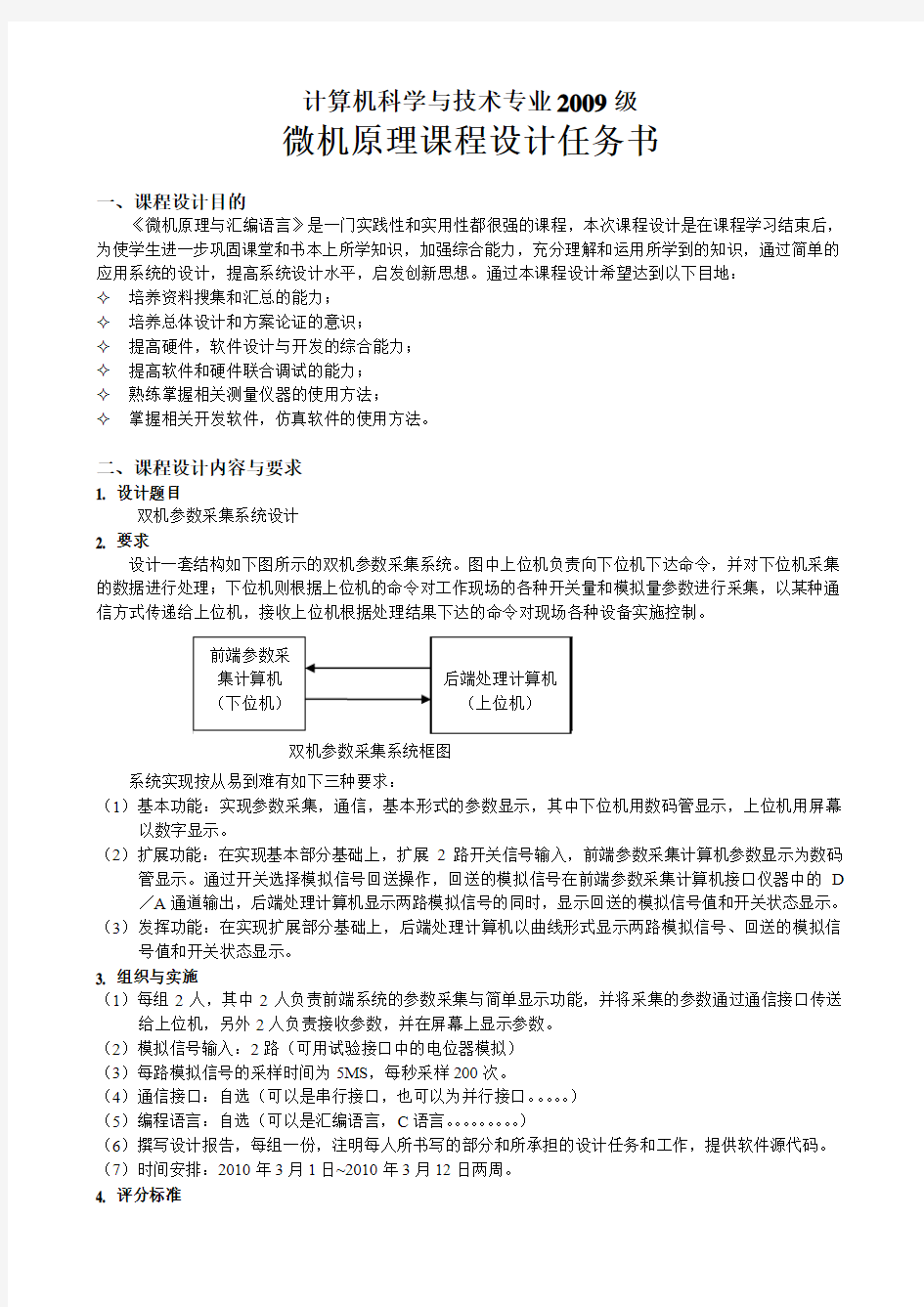 大连海事大学微机原理课程设计实验报告