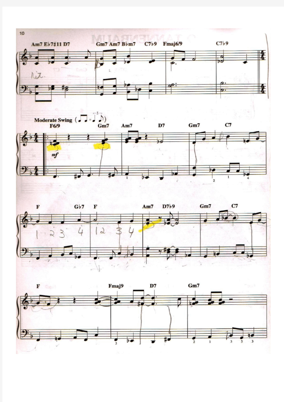 O Tannenbaum 原版 五线谱 钢琴谱 正谱 乐谱