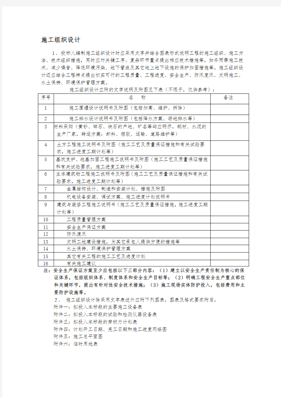 精品水利工程水利施工组织设计范文