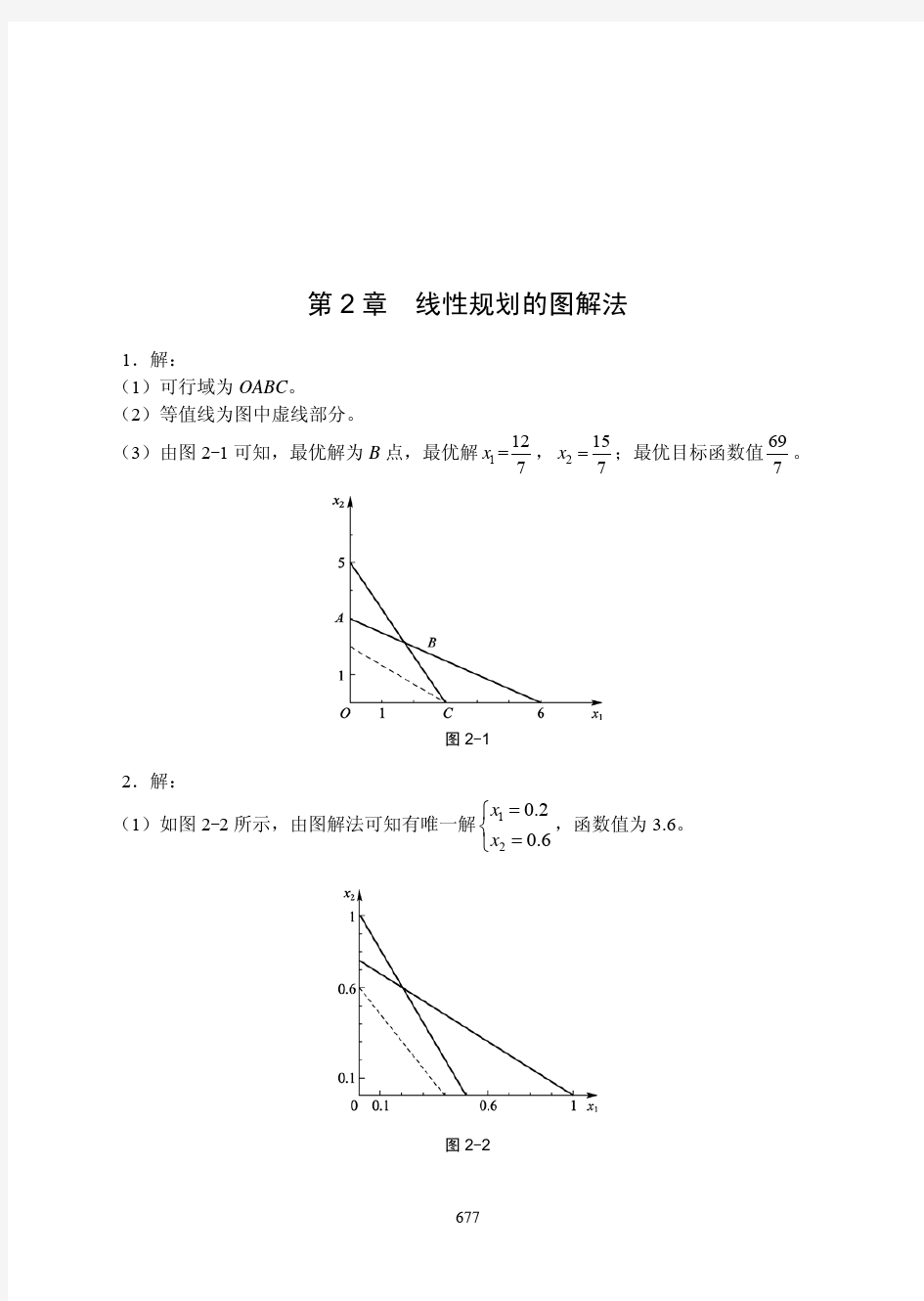 管理运筹学 第三版 (韩伯棠) 高等教育出版社 课后参考答案