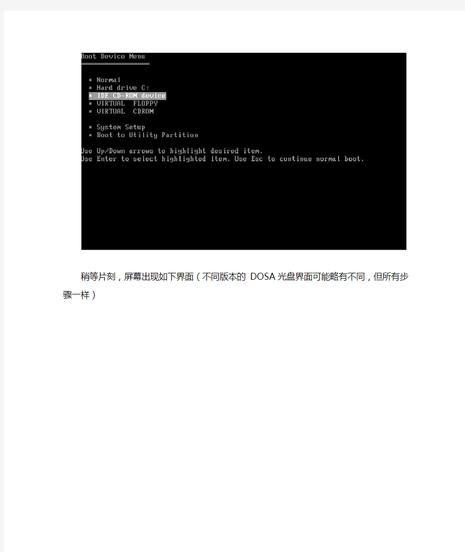 DELL服务器R410用引导盘方法安装系统文档