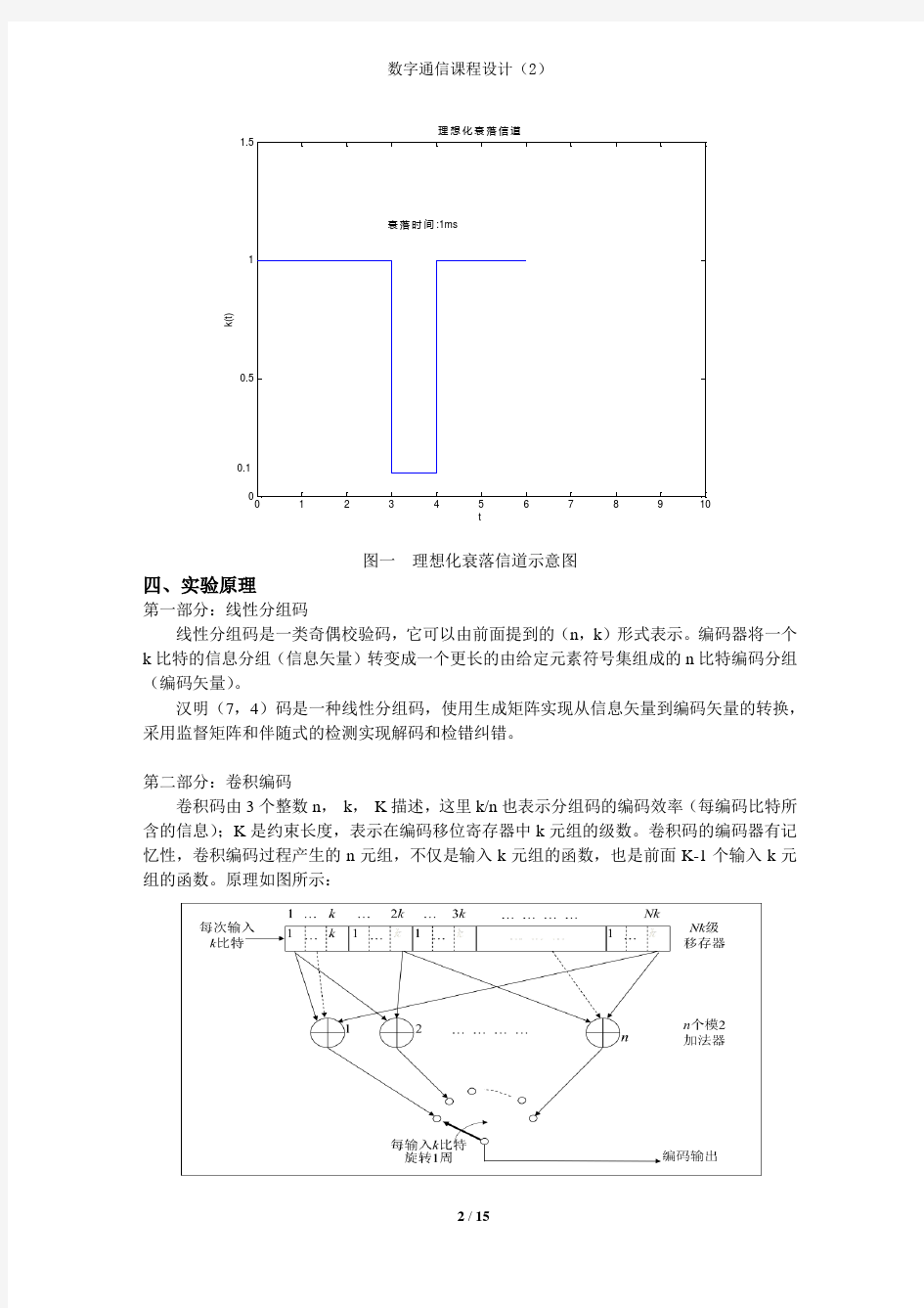 数字通信-信道编码