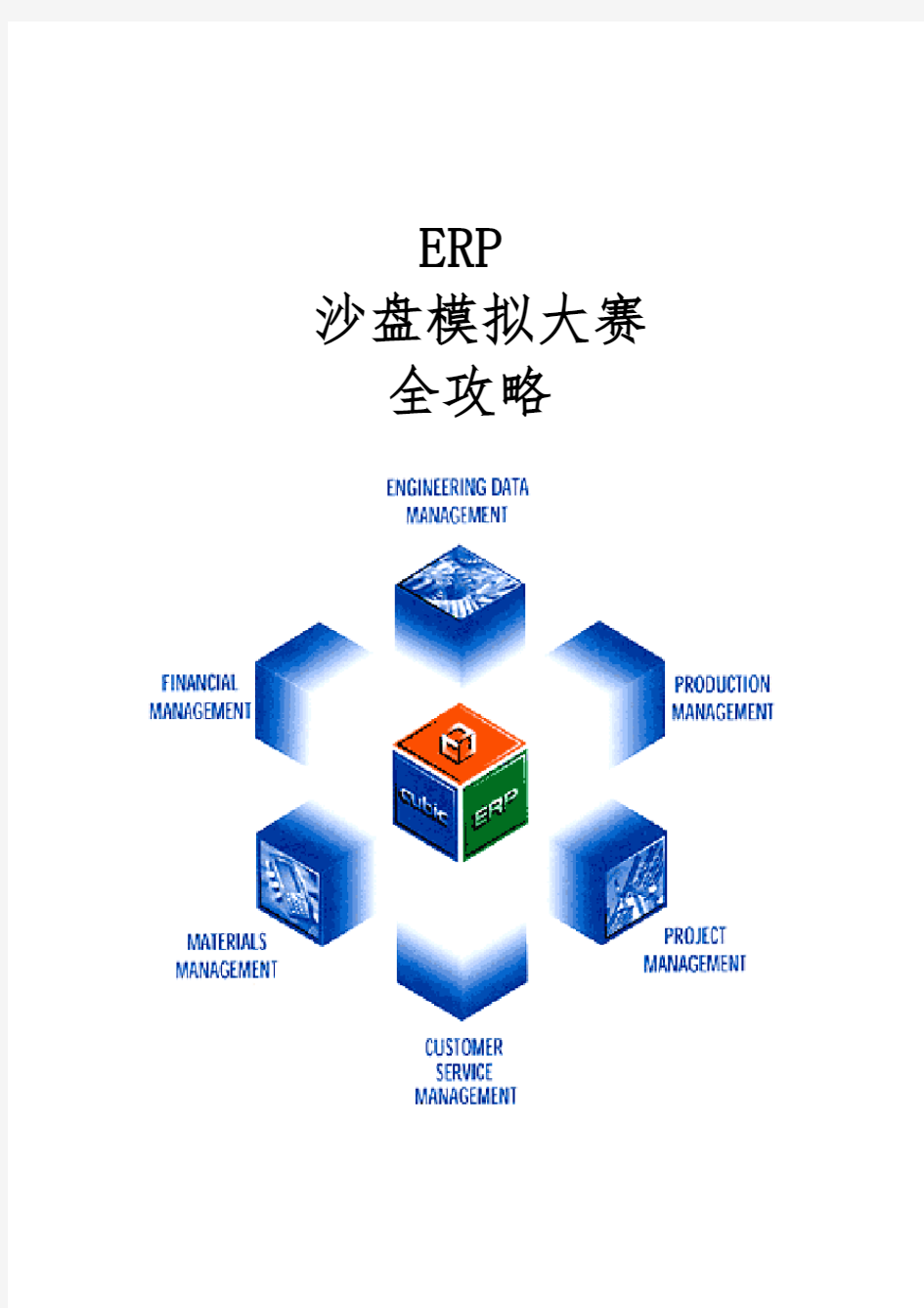 ERP沙盘模拟大赛全攻略