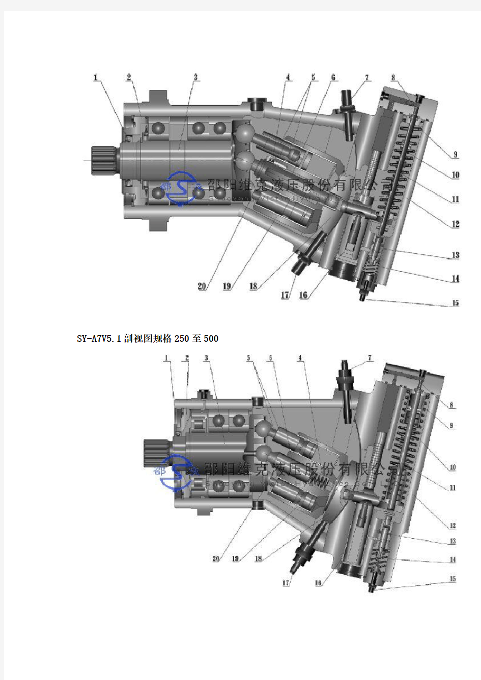 A7V系列变量柱塞泵产品说明