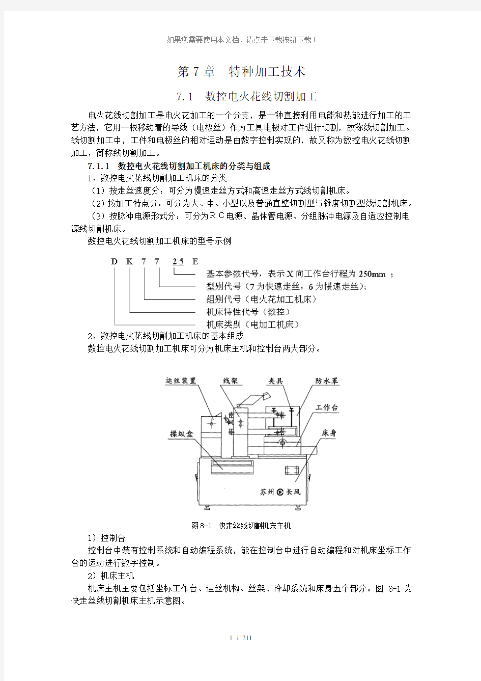 特种加工技术