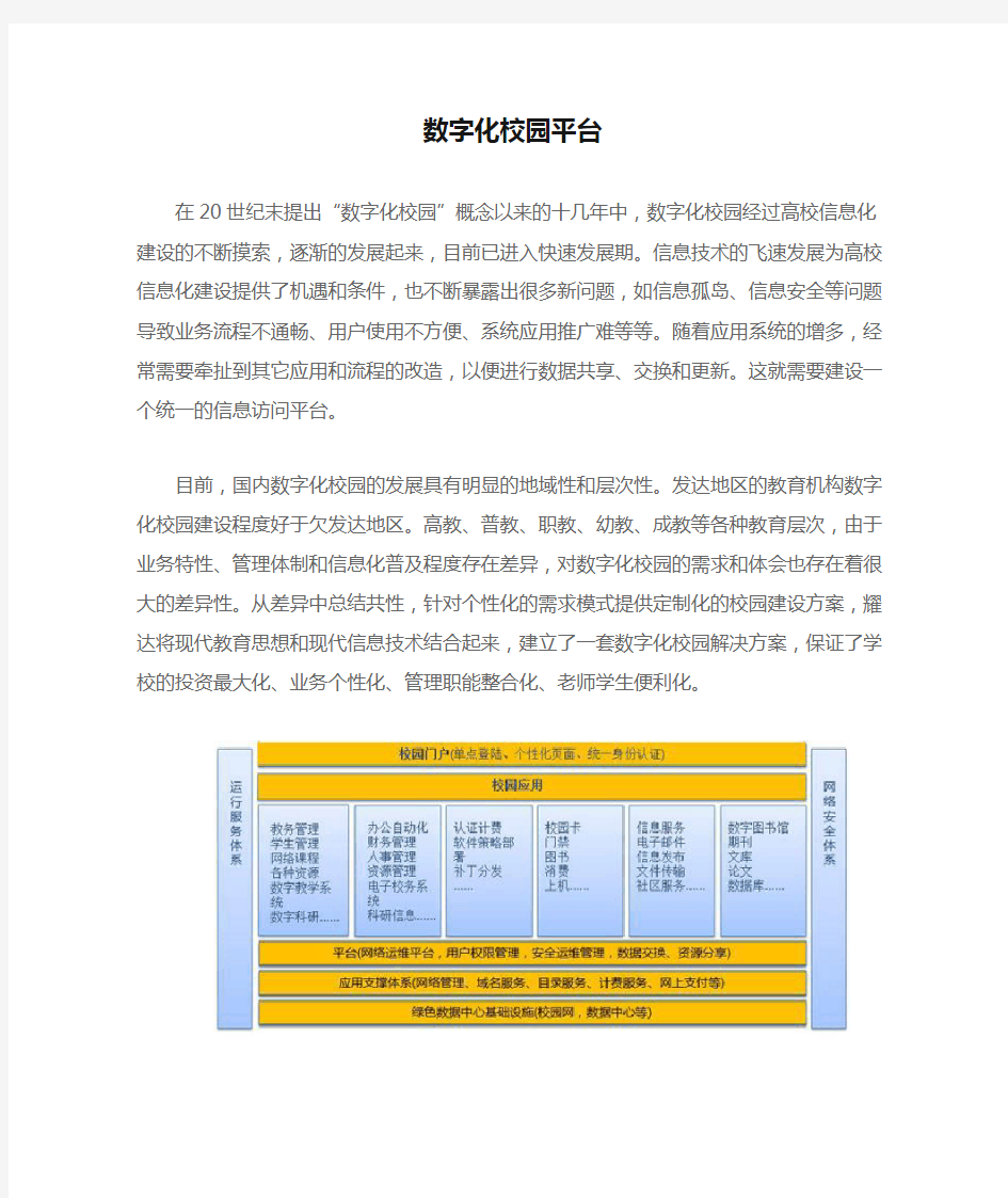 数字化校园平台