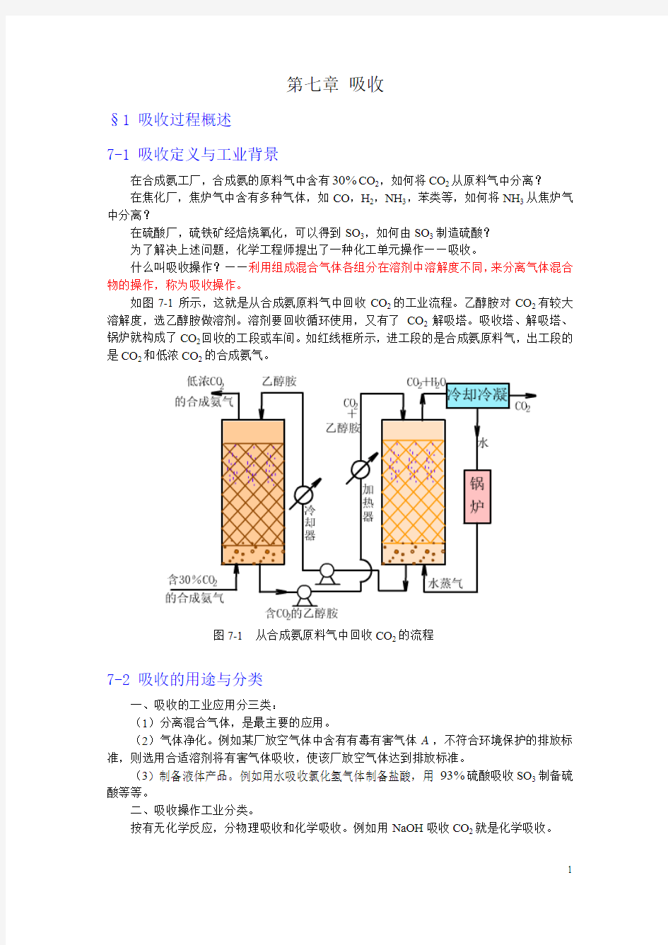 第七章 吸收