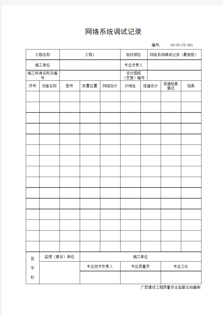 网络系统调试记录(最新版)