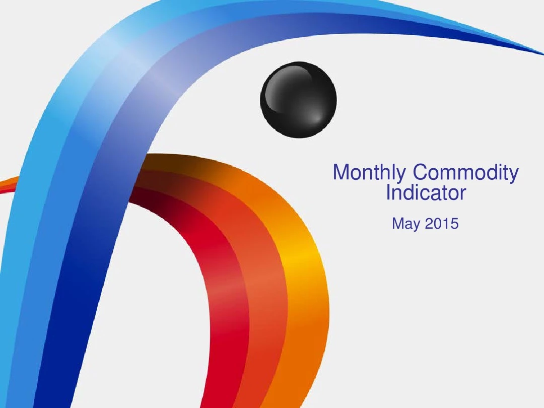 Monthly Commercial Indicator - May 2015