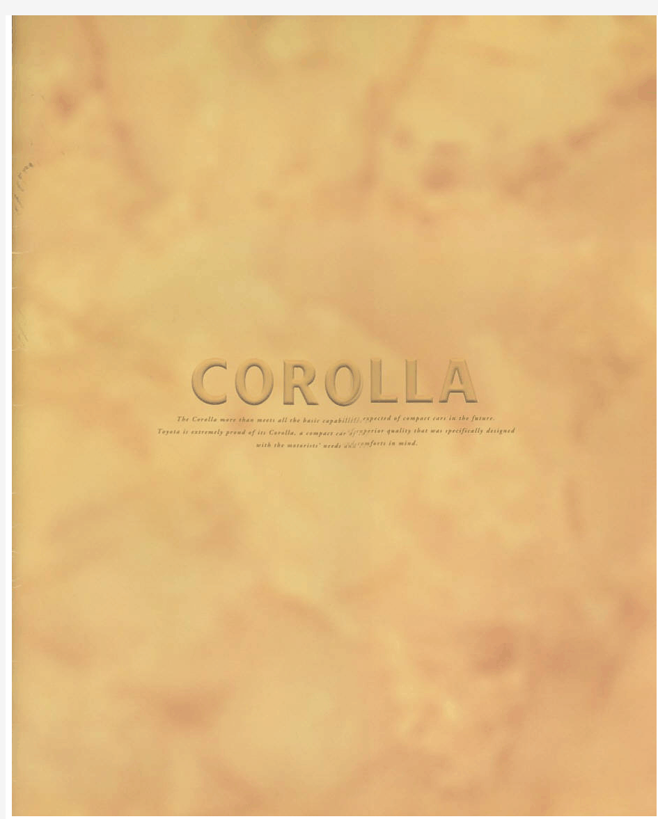 corolla ae111-3rd