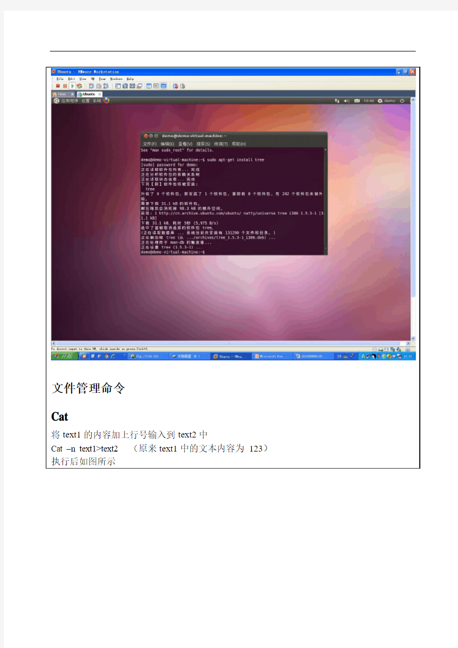Linux操作系统实验报告_常用Linux命令及gcc