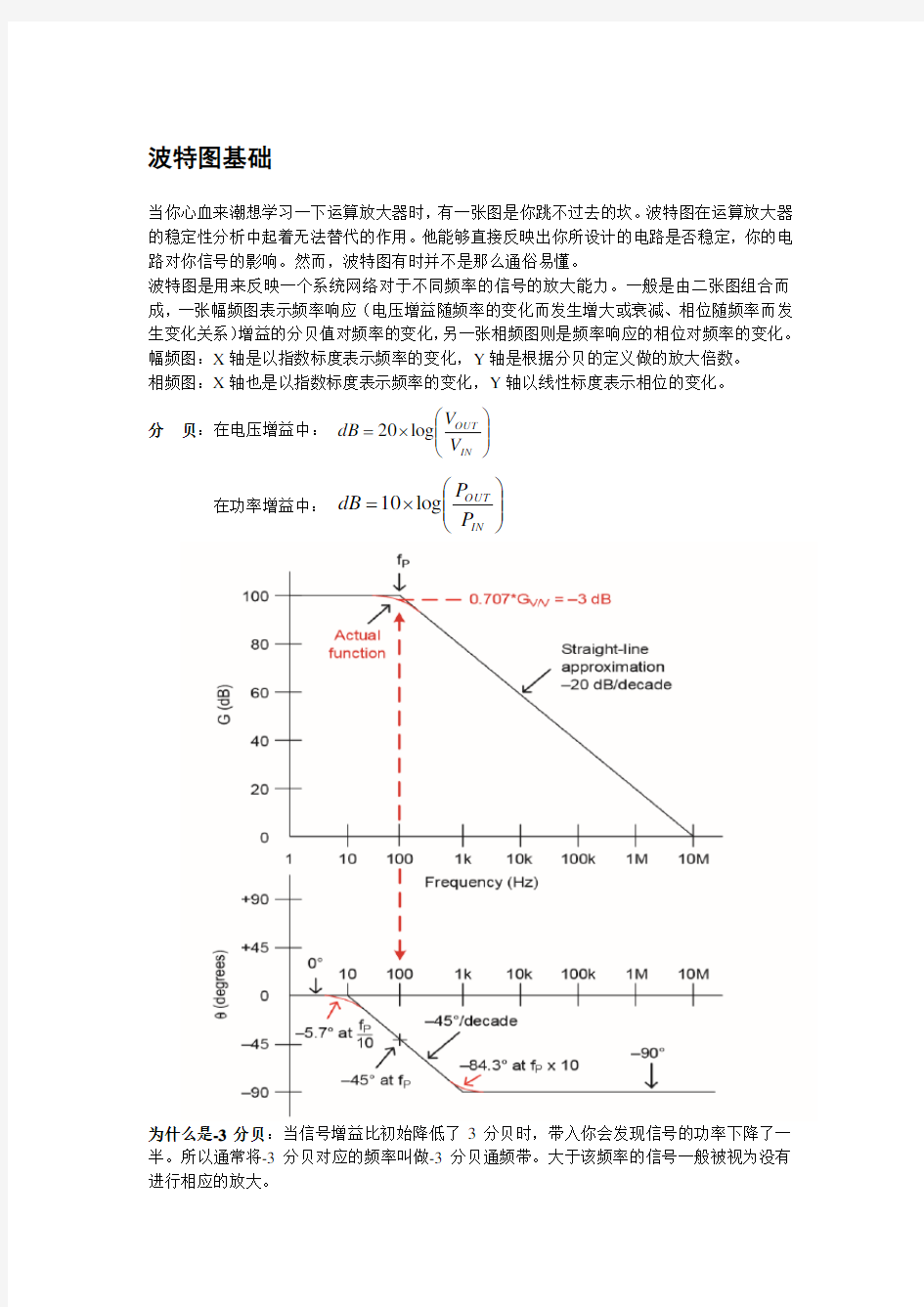 手把手教你看懂波特图