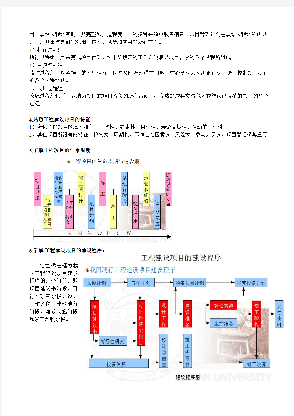 南京工业大学考研工程项目管理专业课