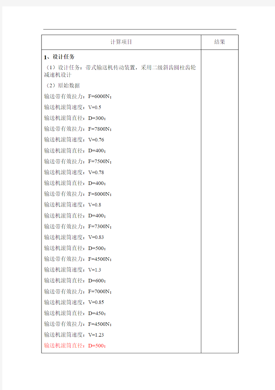 二级减速器课程设计完整版