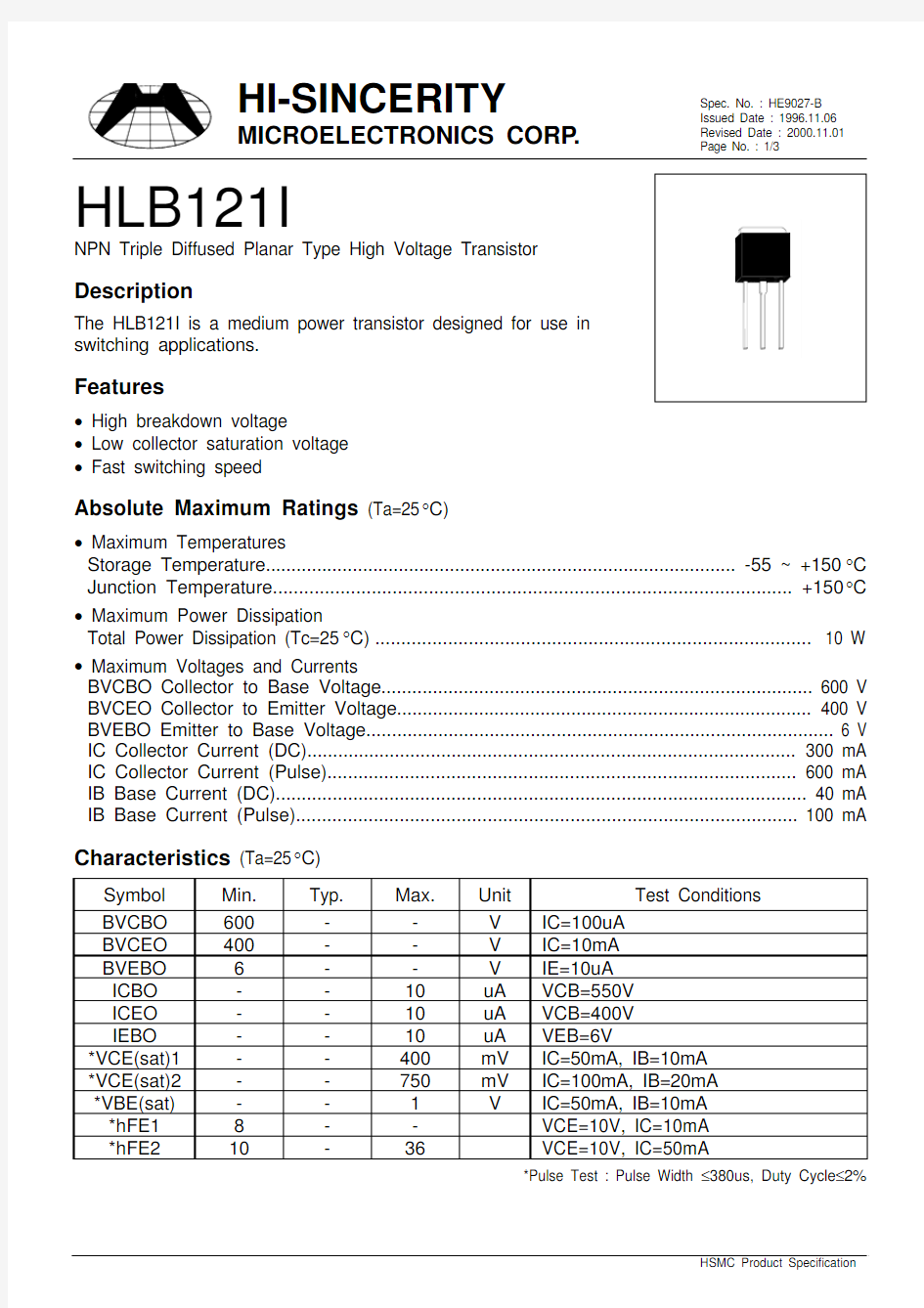 HLB1211中文资料