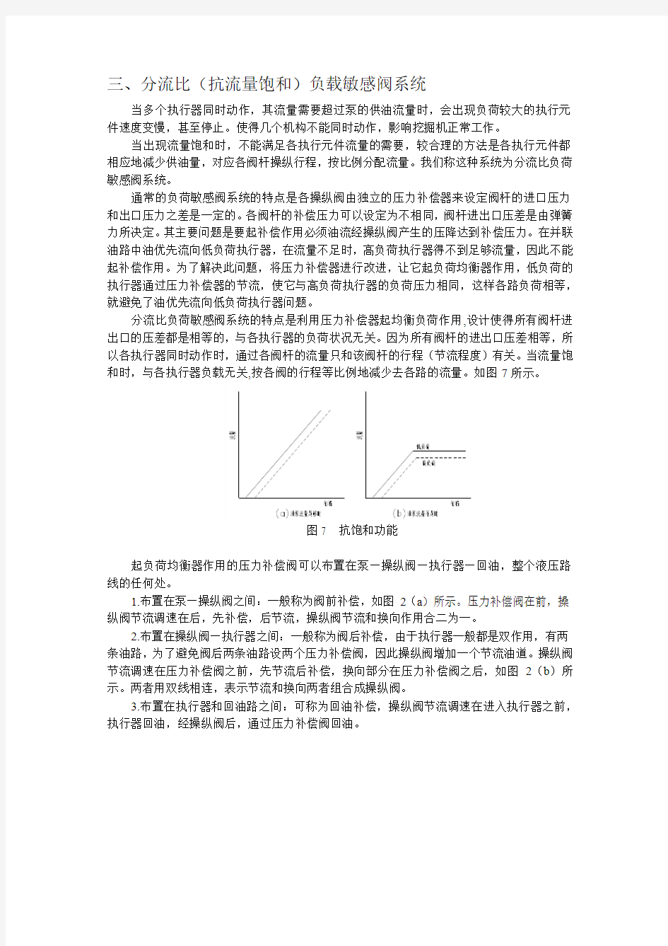 挖掘机多路阀详解(2)