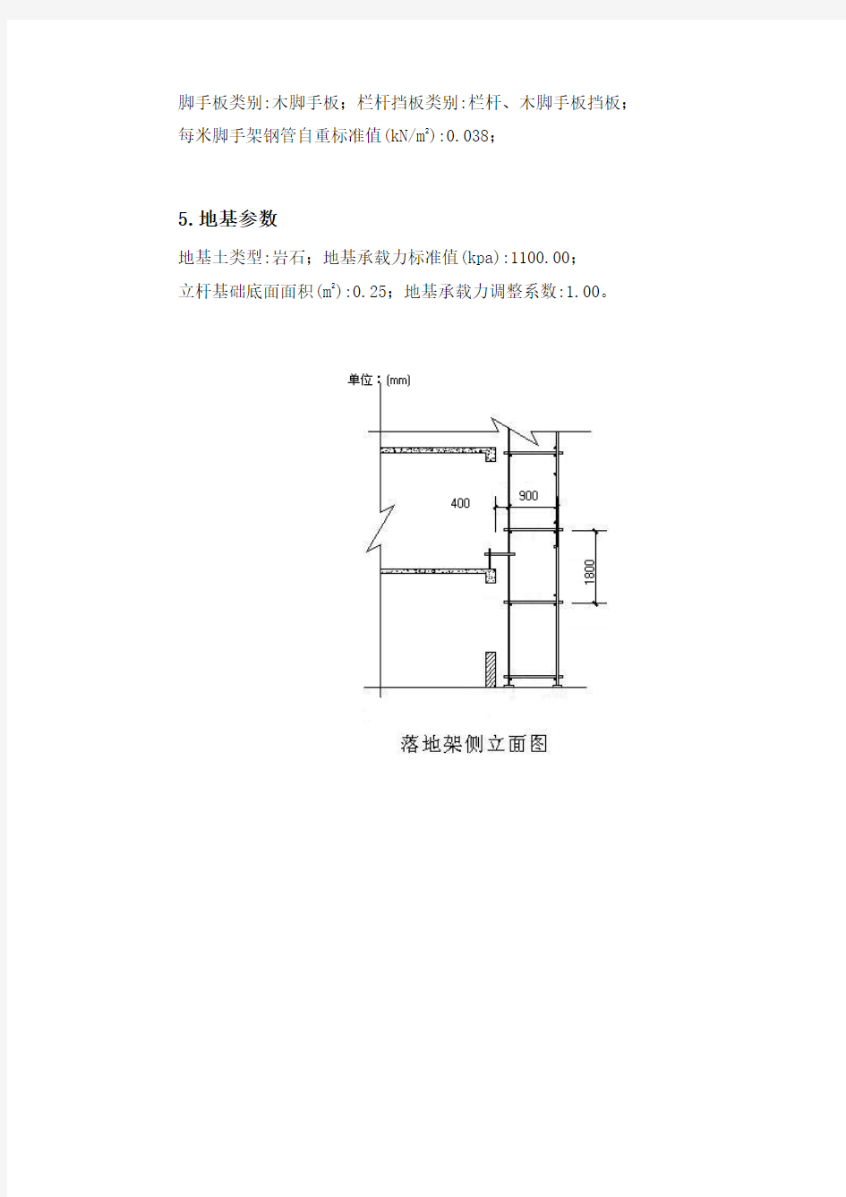 绝对实用-很好的脚手架计算书