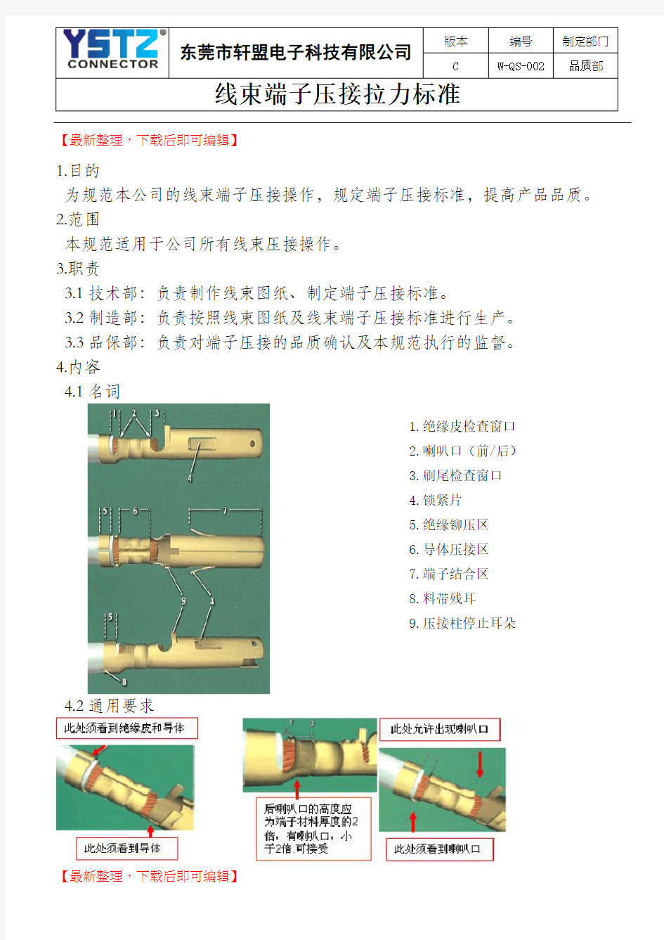 线束端子压接规范(精编文档).doc