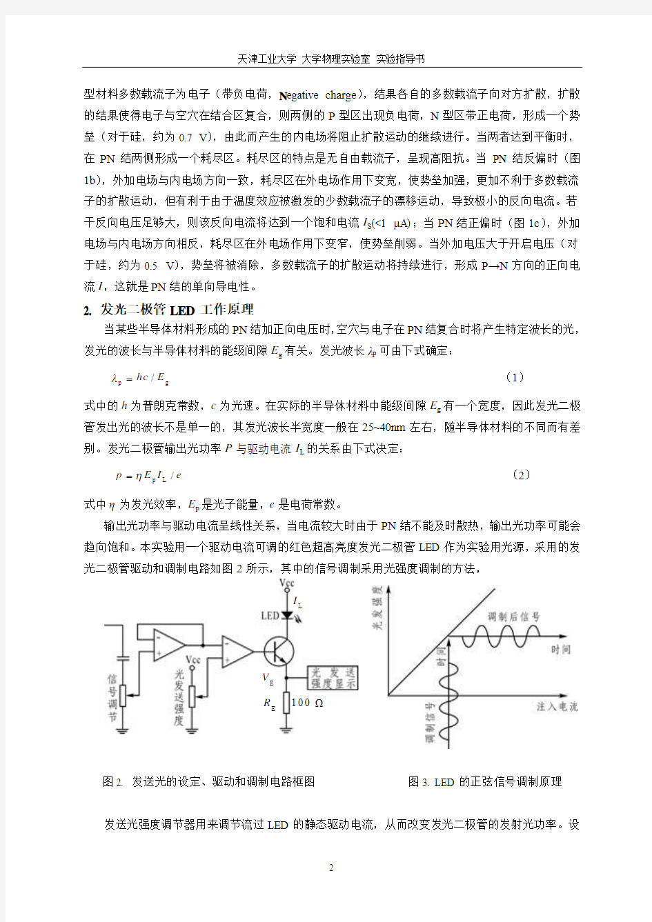 硅光电池特性研究