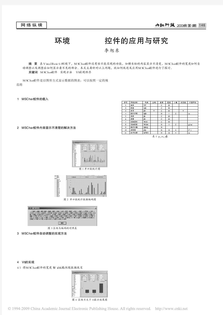 VB环境下MSChart控件的应用与研究