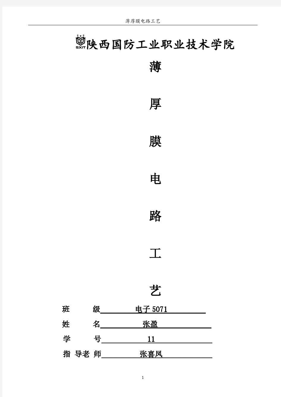 厚膜集成电路丝网印刷工艺技术1