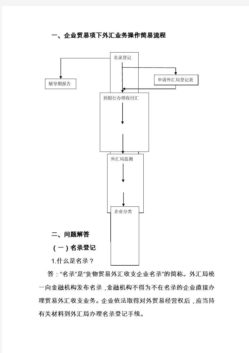 企业贸易项下外汇业务解读