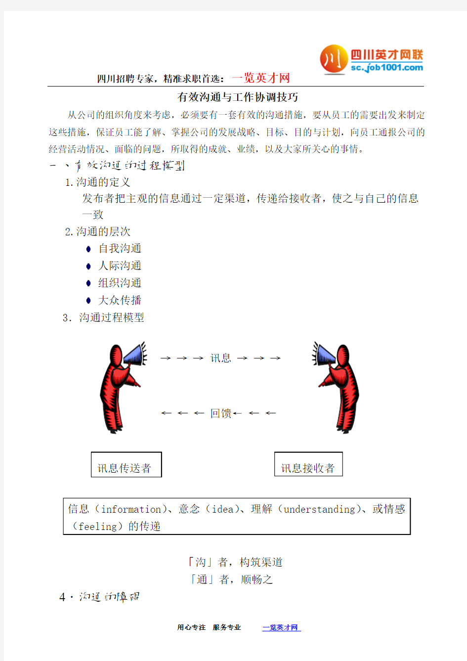 有效沟通与工作协调技巧.