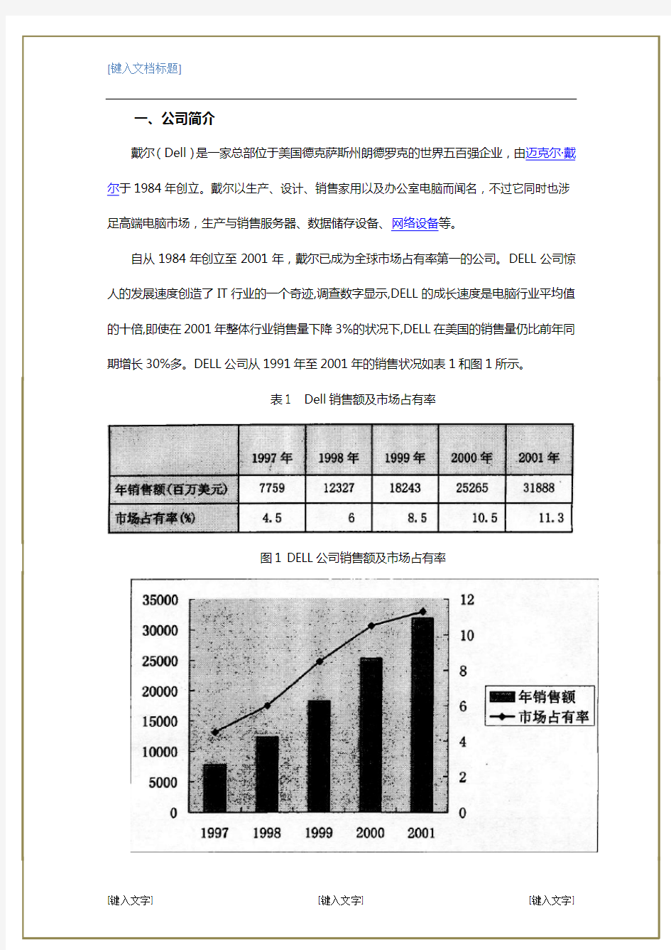 DELL供应链管理系统