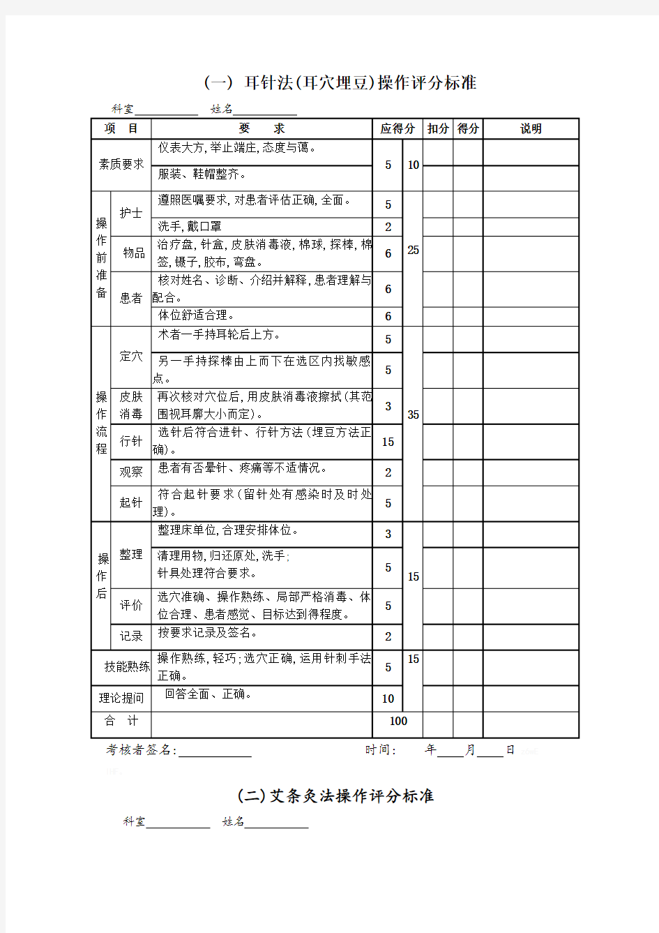 八项中医护理技术操作