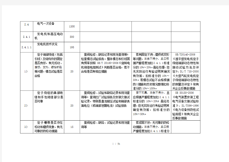 电气设备安全性评价