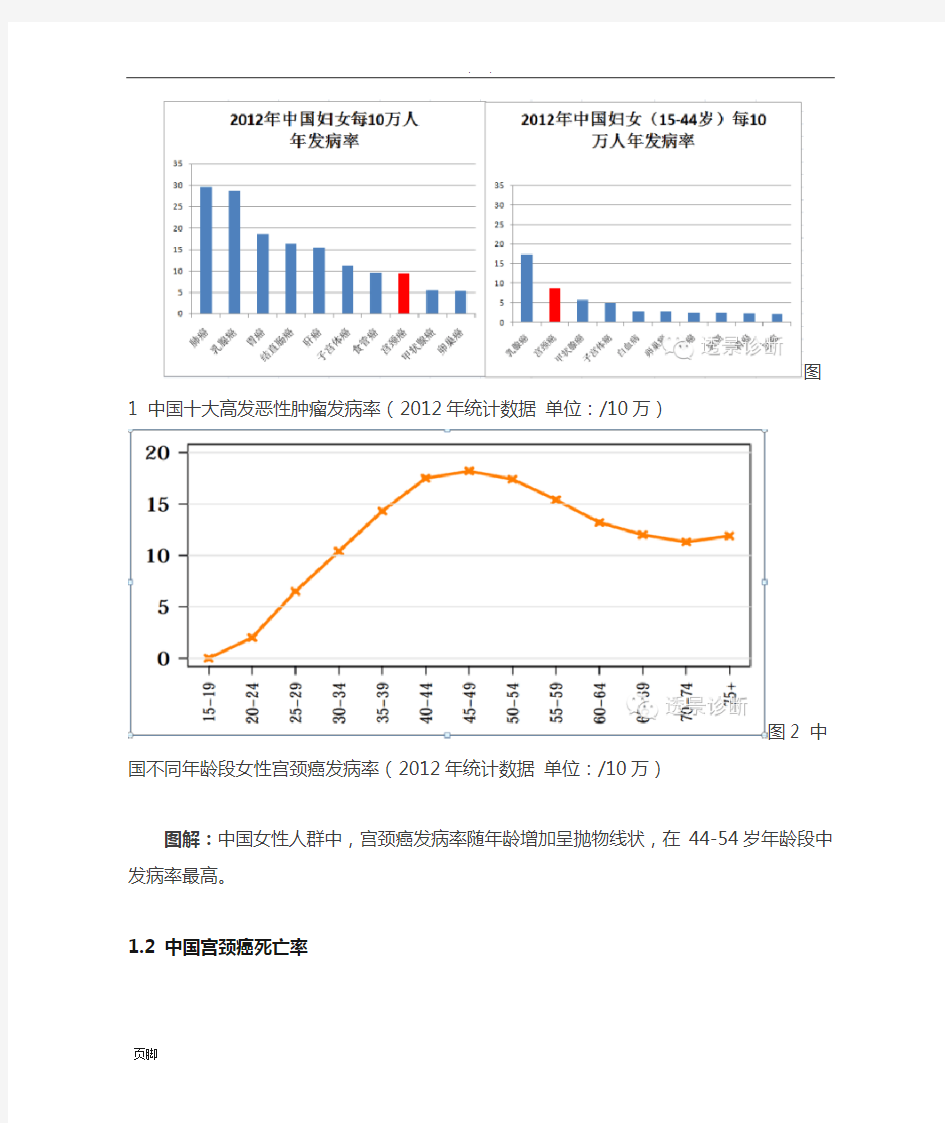 中国HPV与宫颈癌