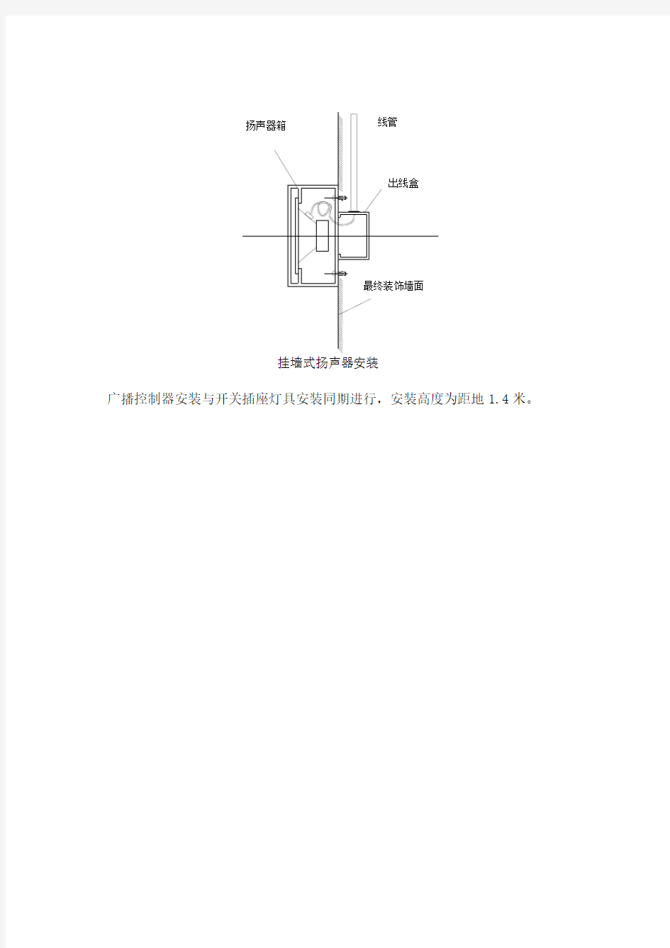 广播系统施工技术方案