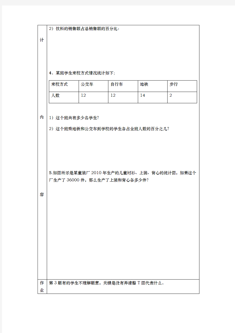 3.5百分比应用(2)-沪教版(上海)六年级数学第一学期练习