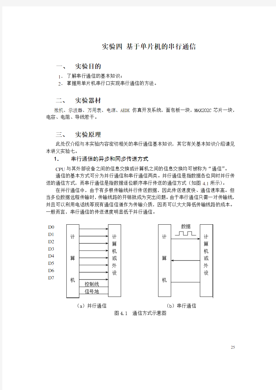 基于单片机的串行通信