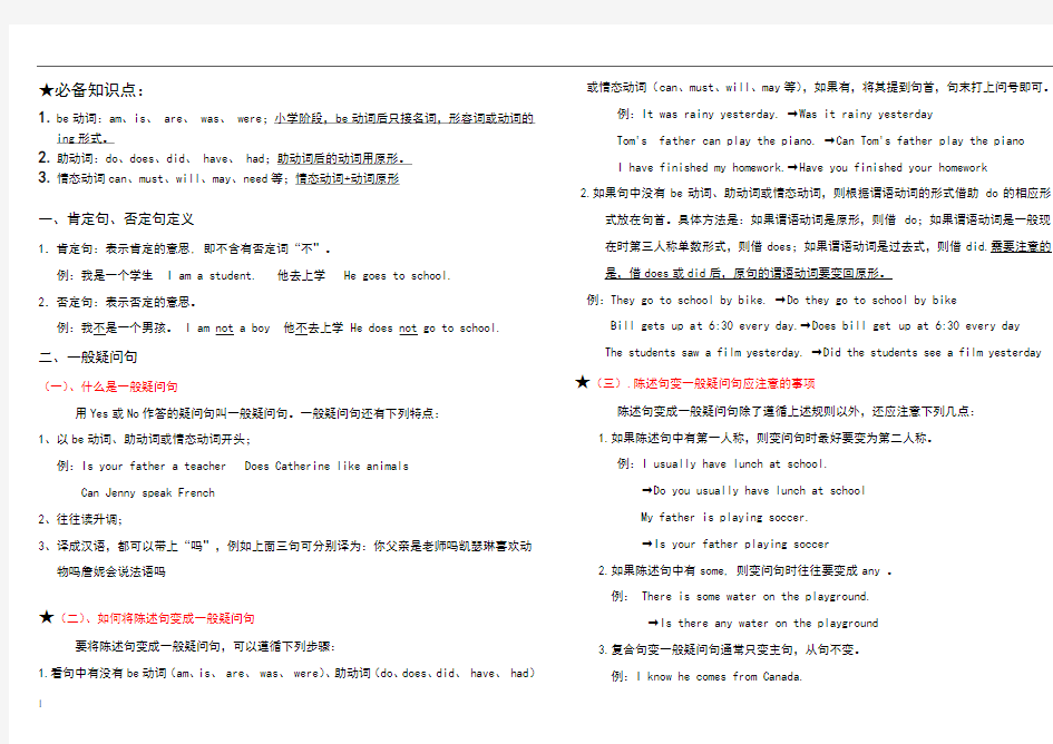 英语句型转换(一般一问句转特殊疑问句)