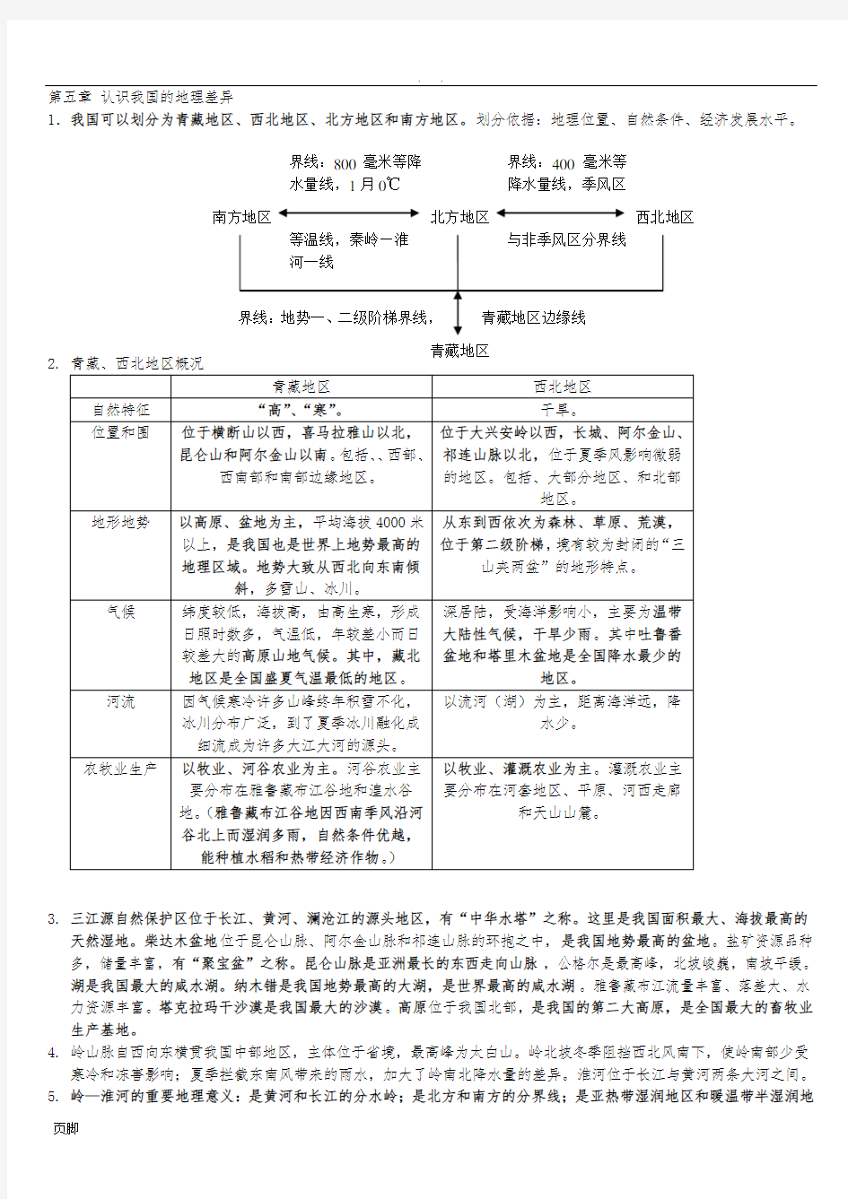 地理晋教版八年级(下册)