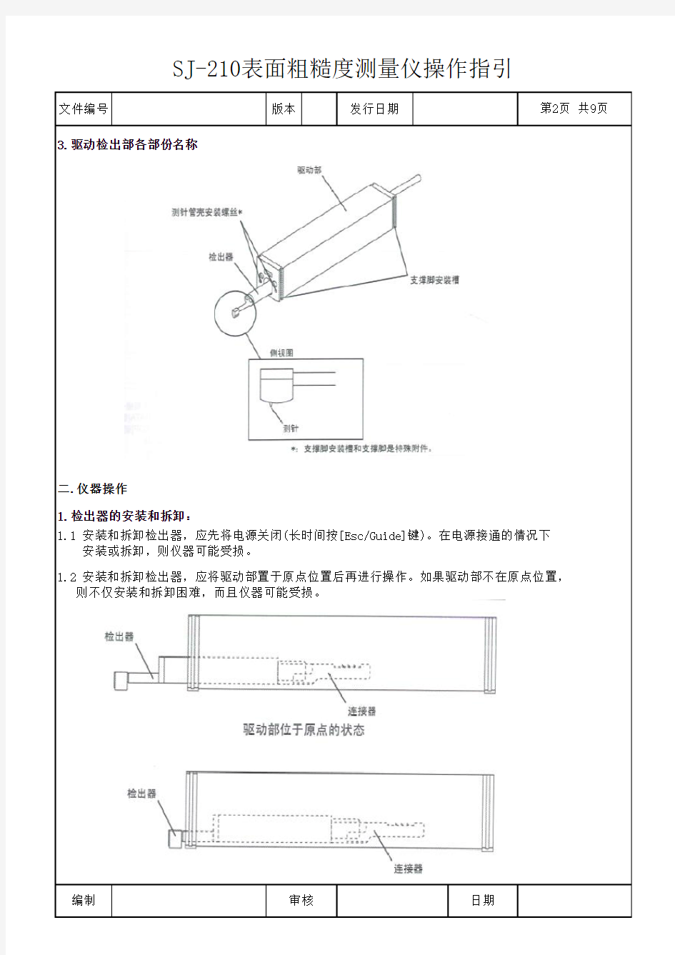 SJ-210表面粗糙度测量仪操作指引