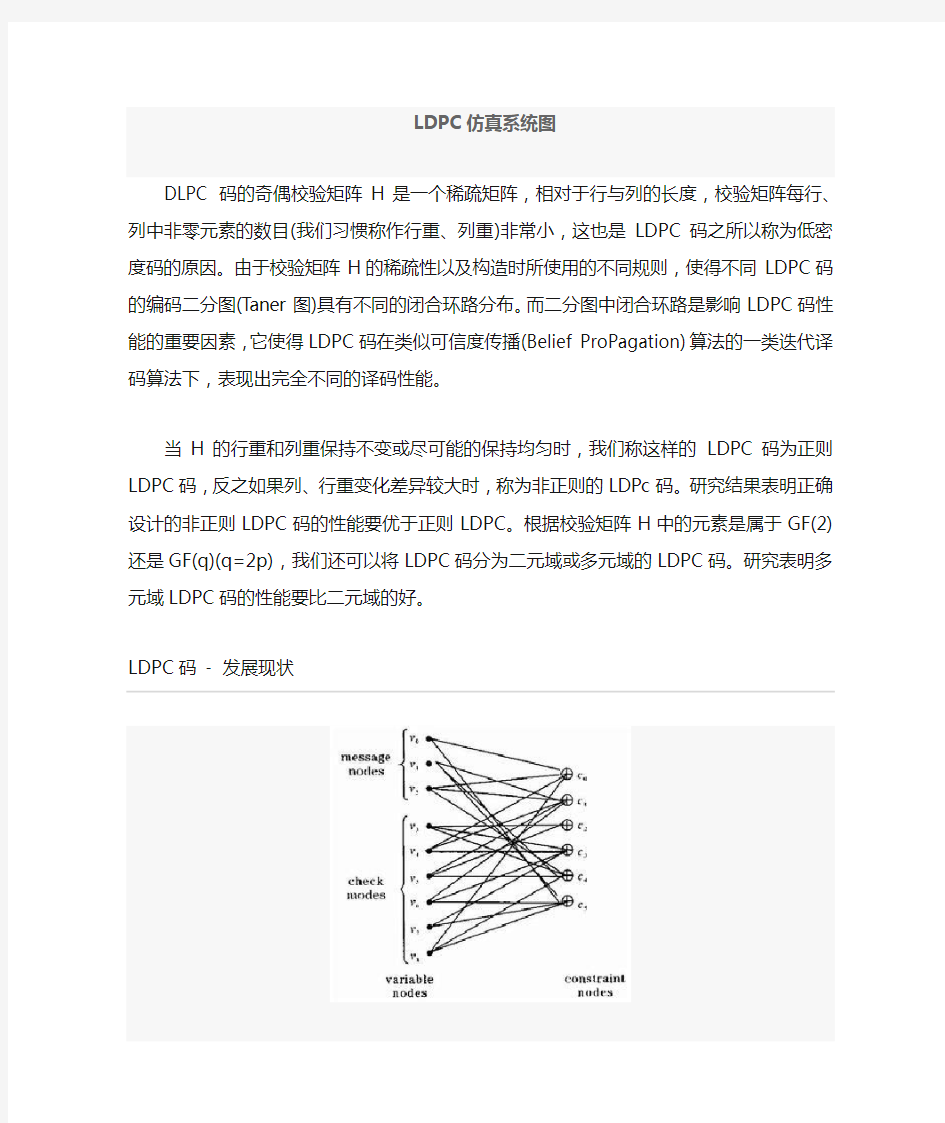 低密度奇偶检验码