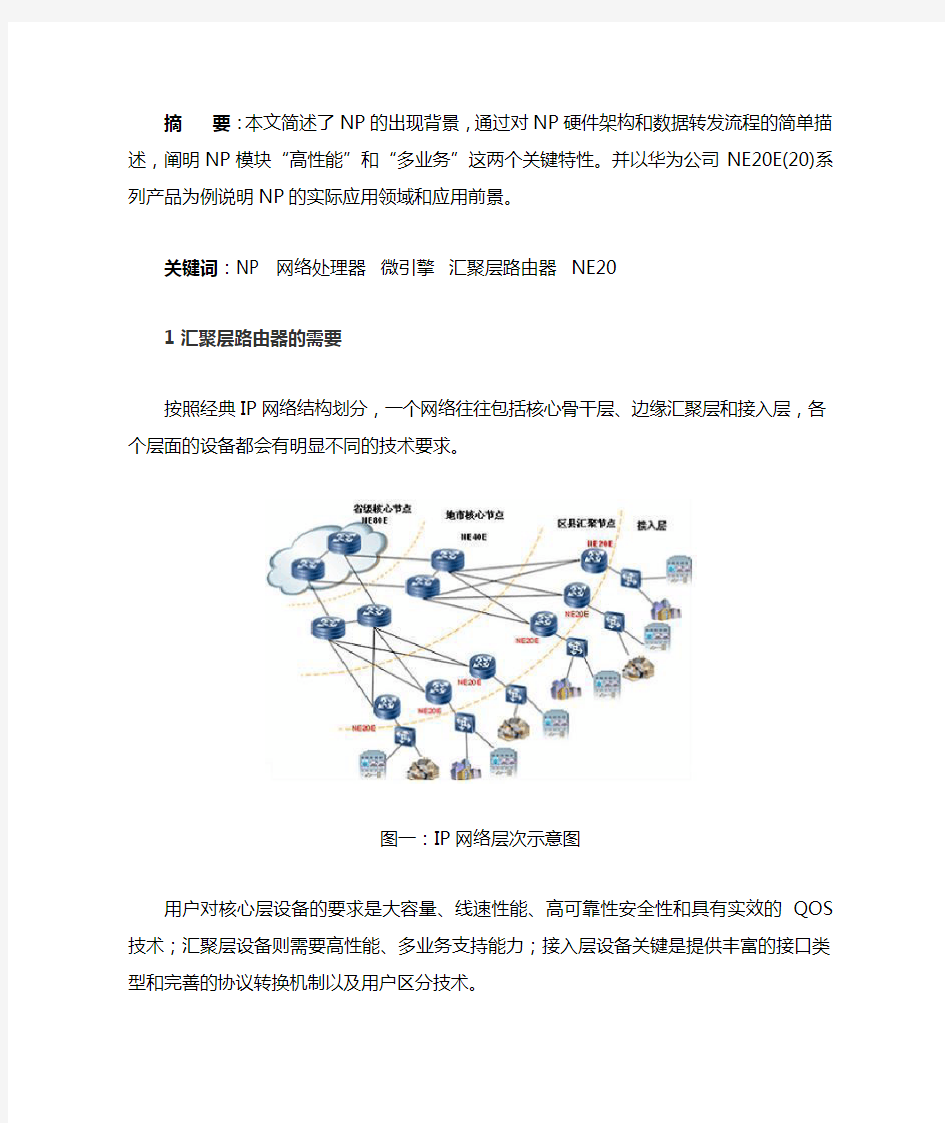 NP架构-汇聚层路由器的完美选择