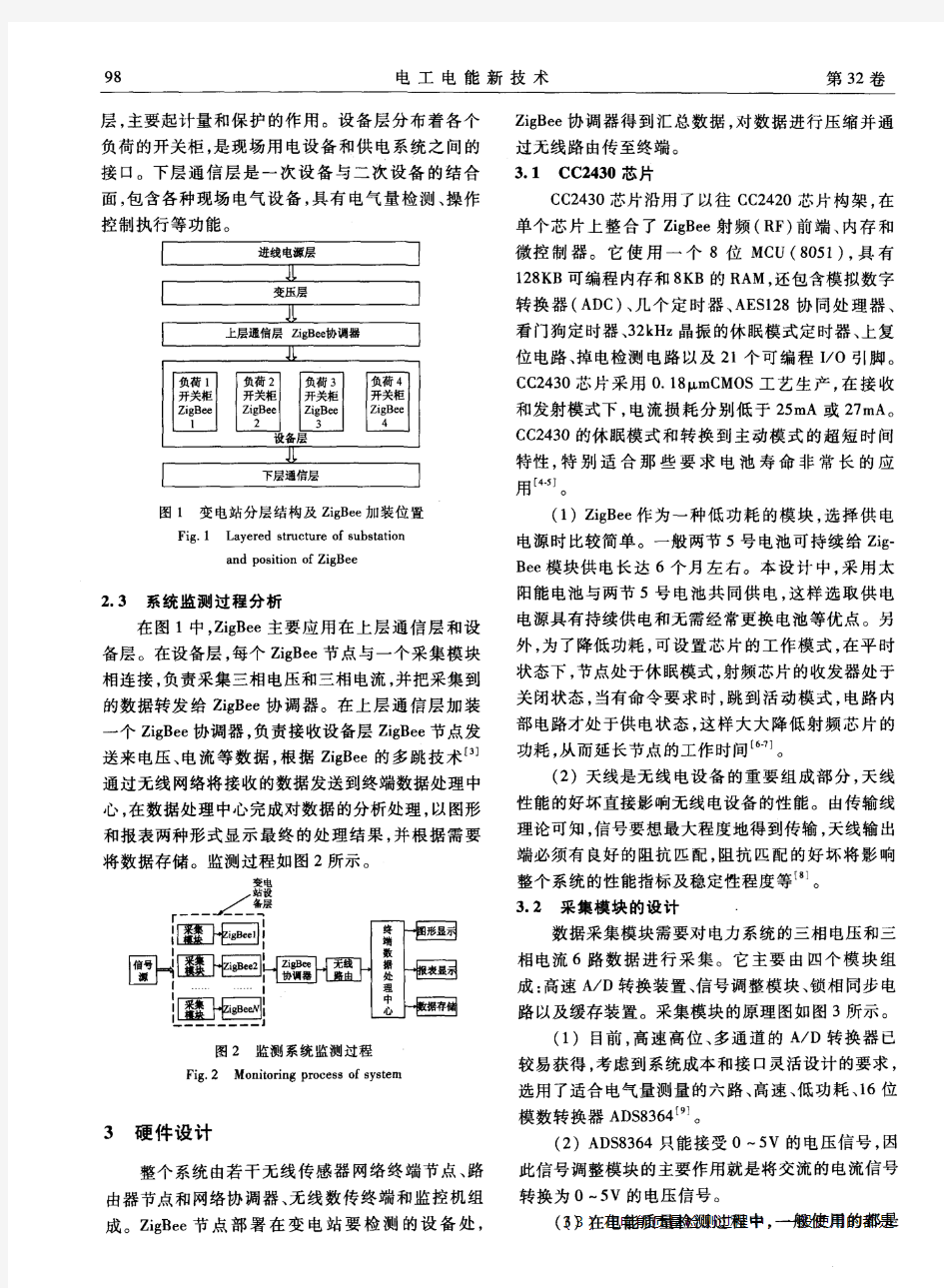 变电站电能质量在线监测系统