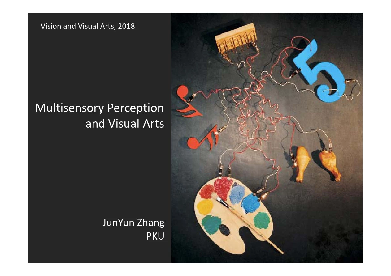 视觉与视觉艺术12 Multisensory perception