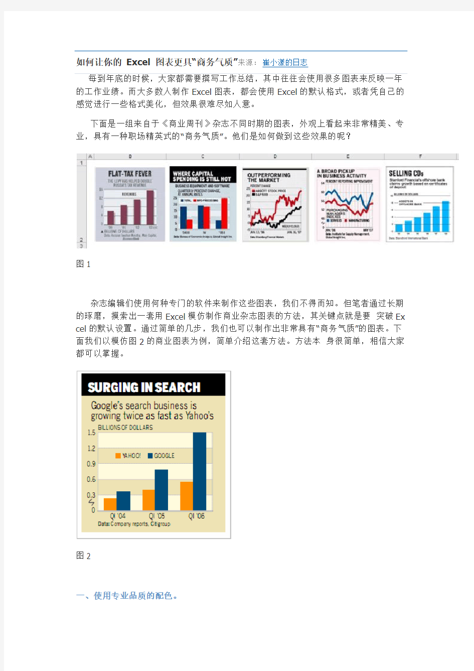 如何让你的 Excel 图表更具表现力